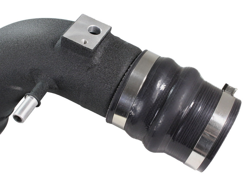 BladeRunner 3 IN Aluminum Cold Charge Pipe Black