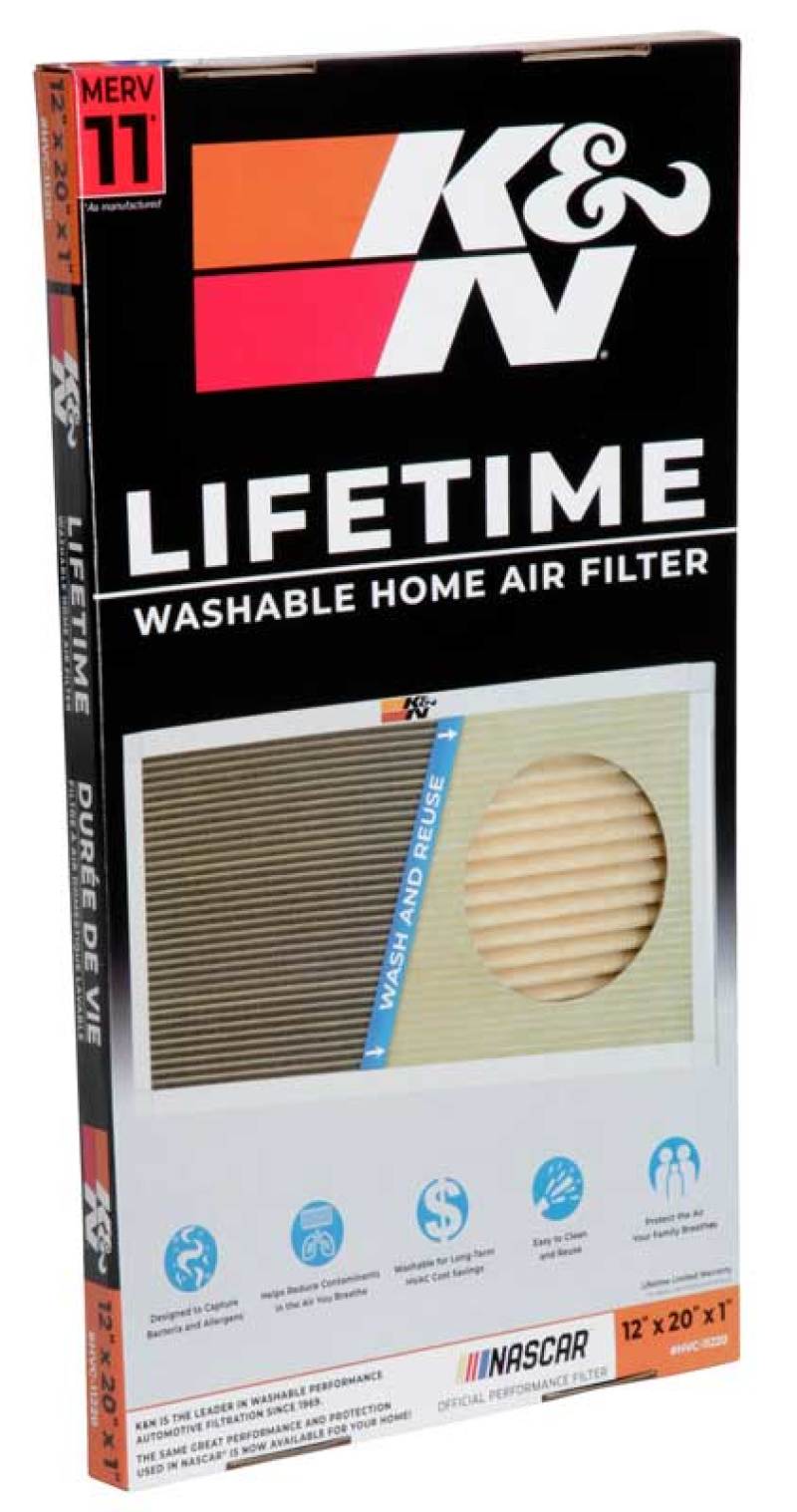 K&N HVAC Filter - 12 X 20 X 1 thumbnail 4