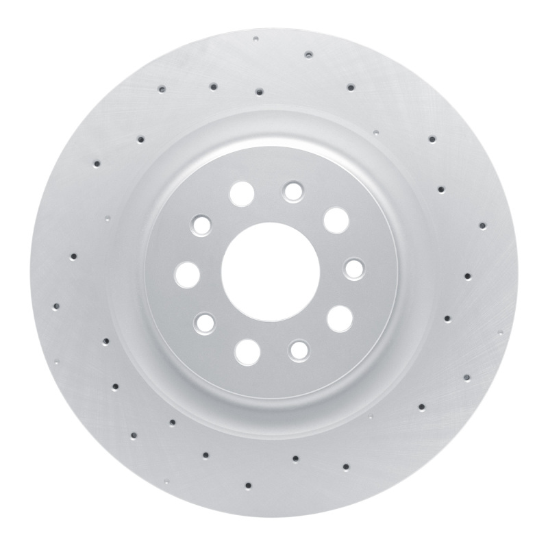 DFC Geomet Coated Rotors - Drilled