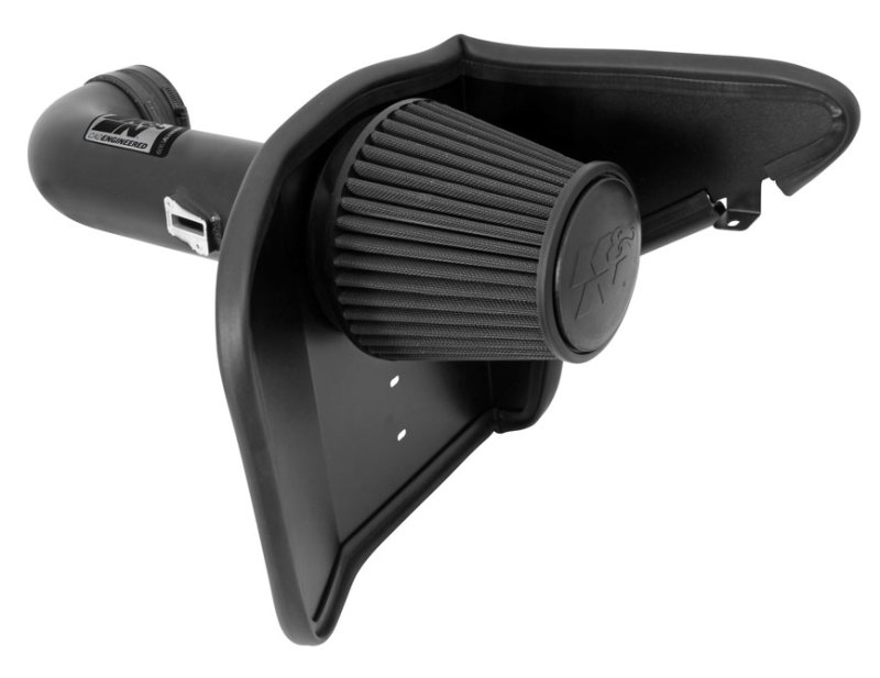 K&N 10-13 Chevy Camaro 6.2L V8 Black Performance Intake Kit thumbnail 3