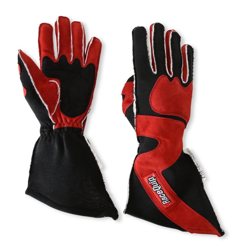 RaceQuip SFI-5 Red/Black Small Outseam Angle Cut Glove thumbnail 4