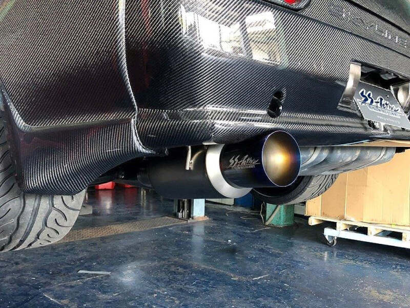 GReddy Garage 89-94 Nissan Skyline GT-R Ti Exhaust R32 w/ 90mm Main & 130mm Tip thumbnail 3