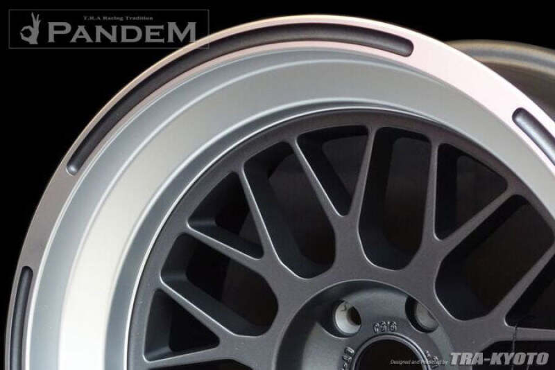 GReddy Pandem 6666 Wheel 18x9 +6 5-114 - Gunmetal thumbnail 6