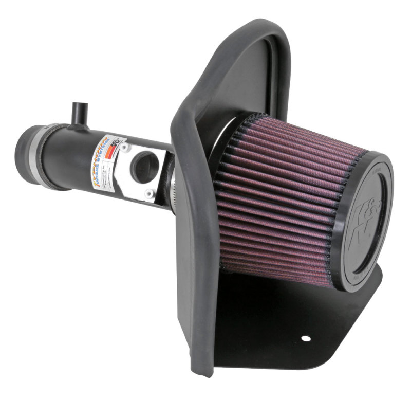 K&N 06-10 Toyota Yaris L4-1.5L Flat Black Typhoon Short Ram Intake thumbnail 2