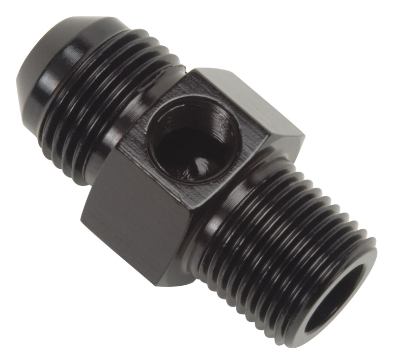 Russell Performance -6 AN Flare to 3/8in Pipe Pressure Adapter (Black) thumbnail 8