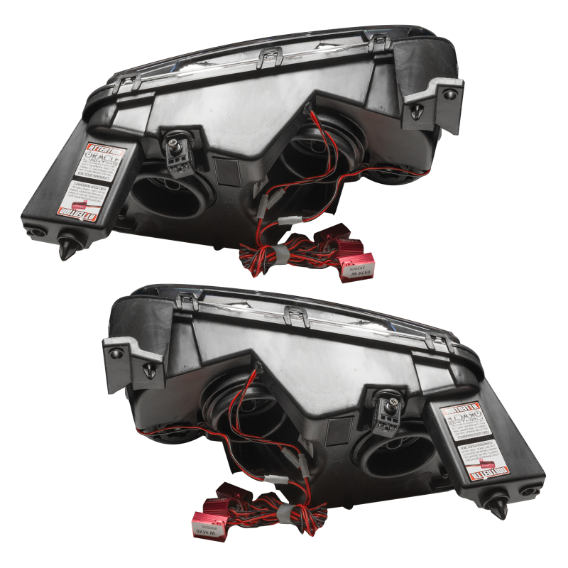 Oracle 05-10 Dodge Charger SMD HL (Non-HID) - Triple Halo - ColorSHIFT w/o Controller thumbnail 6
