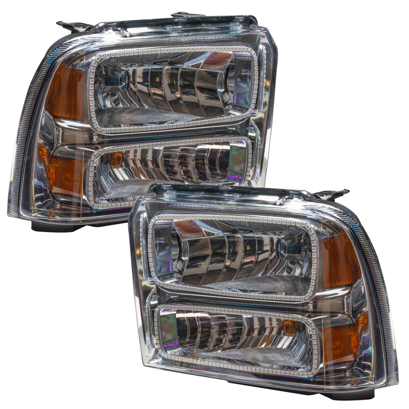 Oracle 05 Ford Excursion SMD HL - Chrome - ColorSHIFT w/ Simple Controller thumbnail 3