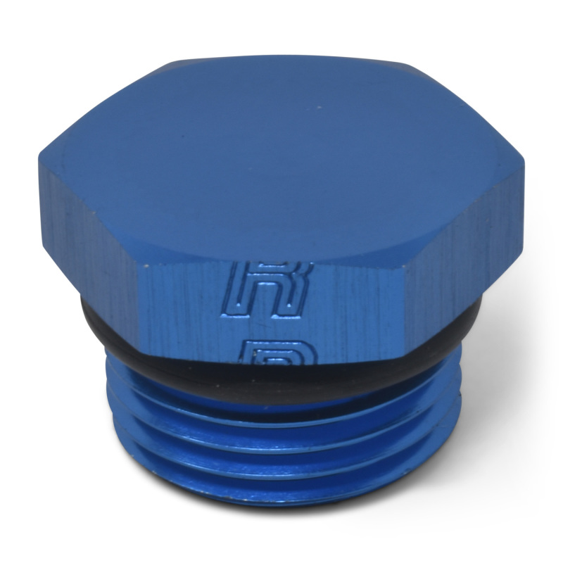 Russell Performance -10 AN Straight Thread Plug (Blue) thumbnail 8