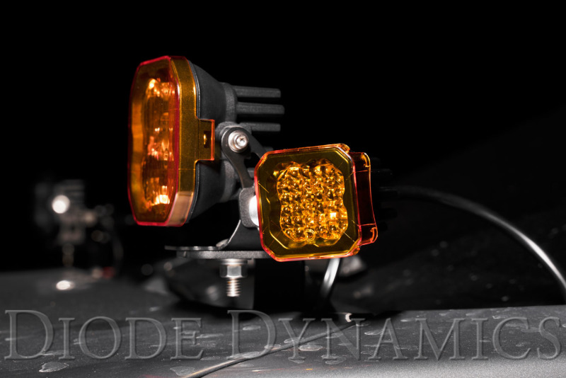Diode Dynamics Stage Series C1 LED Pod Cover - Yellow Each thumbnail 8