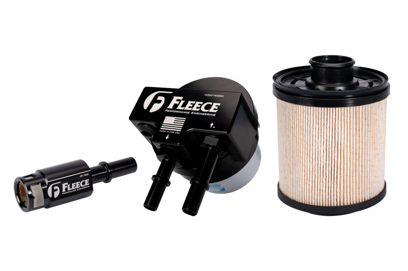 Fleece Performance 11-16 Ford 6.7L Power Stroke Fuel Filter Upgrade Kit w/Injector Return Fitting