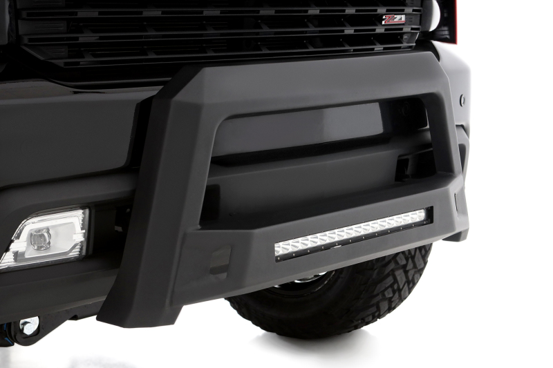 Lund 19-22 Chevrolet/GMC Silverado/Sierra 1500 Revolution Bull Bar - Black thumbnail 9