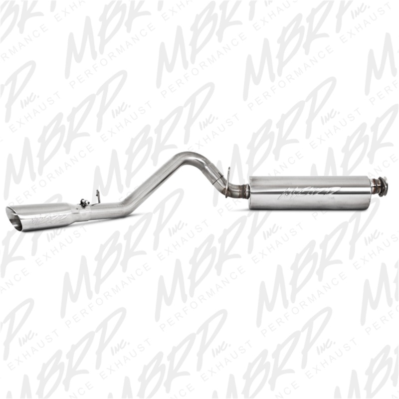 MBRP 2000-2006 Jeep Wrangler (JK) Inline-4 2.5L Inline-6 4.0L Cat Back Single Side thumbnail 6