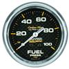 Autometer Carbon Fiber 66.7mm 100 PSI Mechanical Oil Pressure Gauge thumbnail 6