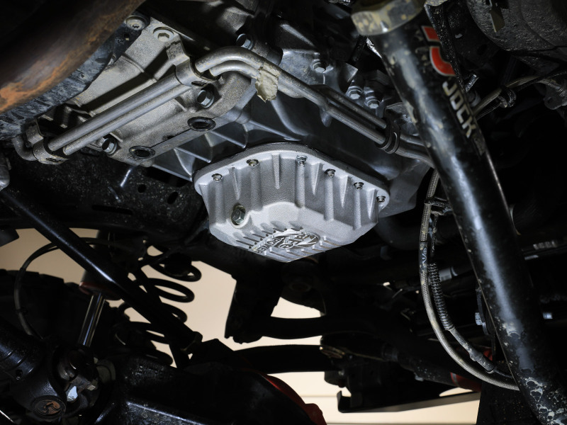 aFe POWER Street Series Engine Oil Pan Raw w/ Machined Fins Jeep Wrangler (JL)/Gladiator 18-25 V6 thumbnail 5