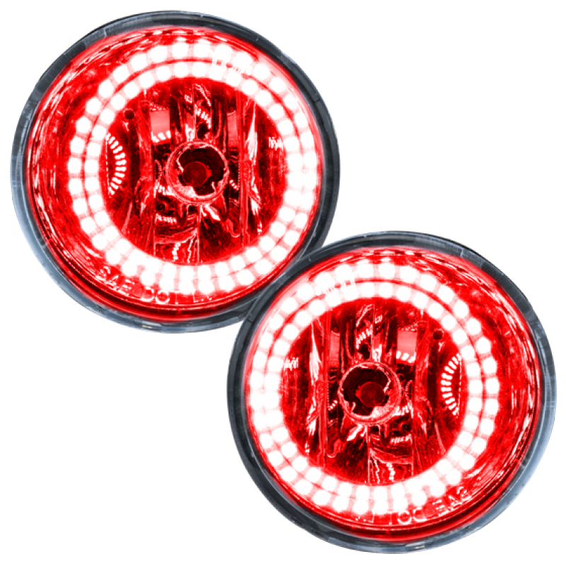 Oracle Lighting 04-07 Nissan Armada Pre-Assembled LED Halo Fog Lights -Red thumbnail 2