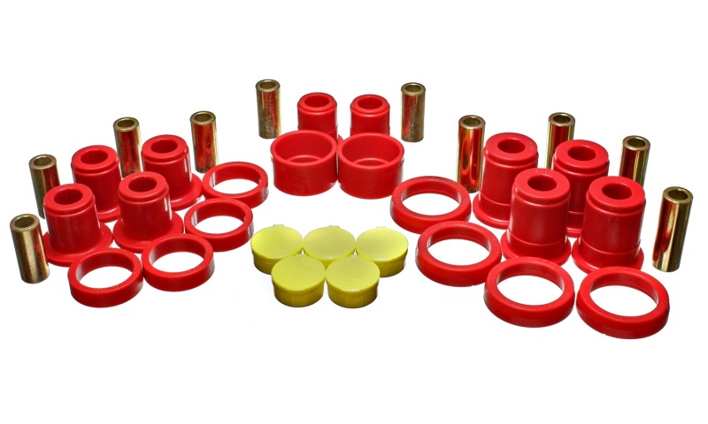 Energy Suspension 02-07 GM SUV Red Rear End Control Arm Bushing Set thumbnail 5