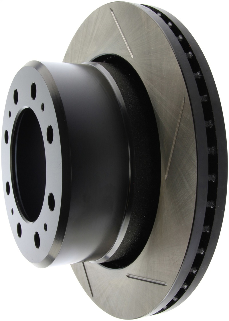StopTech 08-10 Dodge Ram 4500 6.7L Slotted Left Front Brake Rotor thumbnail 4