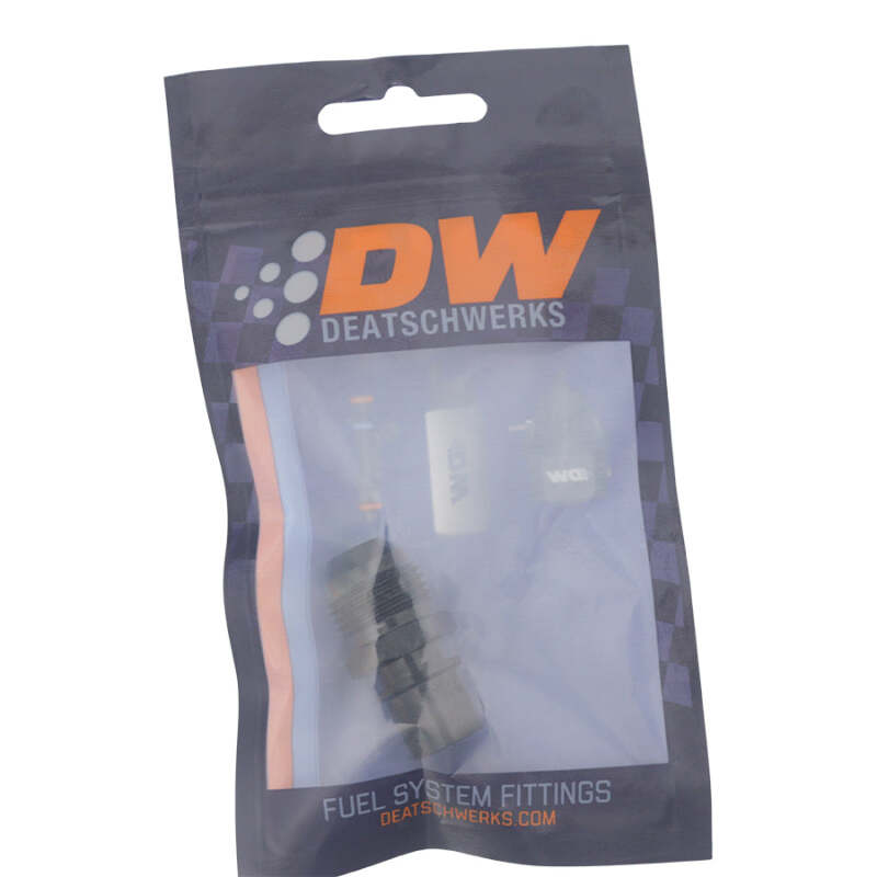 DeatschWerks 8AN Male Flare to Toyota Module Quick Connect - Anodized Matte Black thumbnail 4