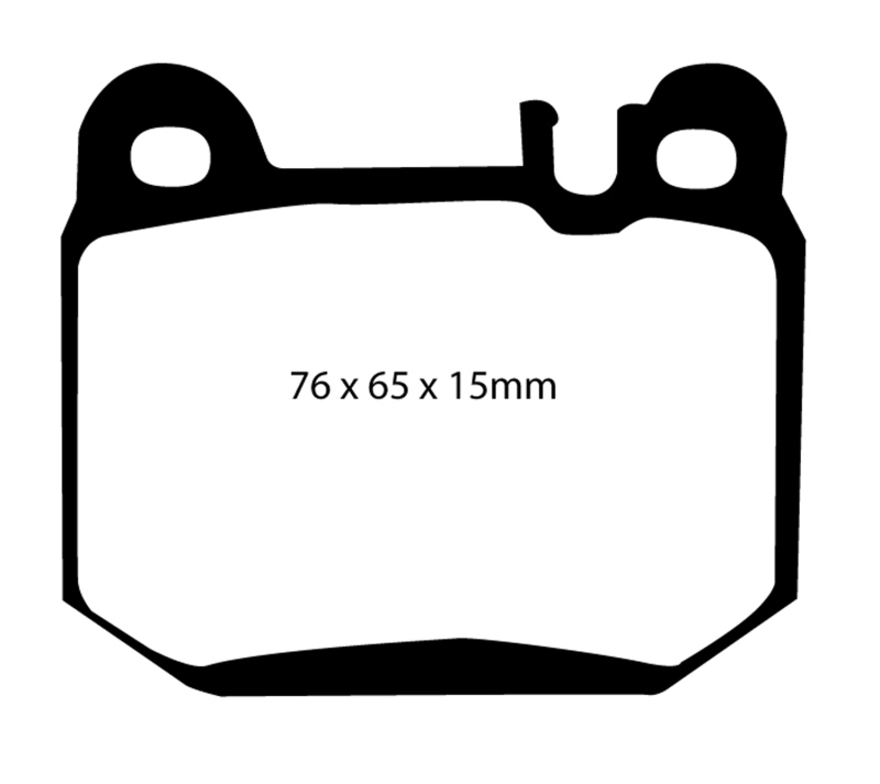 EBC S13 Brake Pad and Rotor Kit (1x ebcRK1103, 1x ebcDP41395R) thumbnail 8