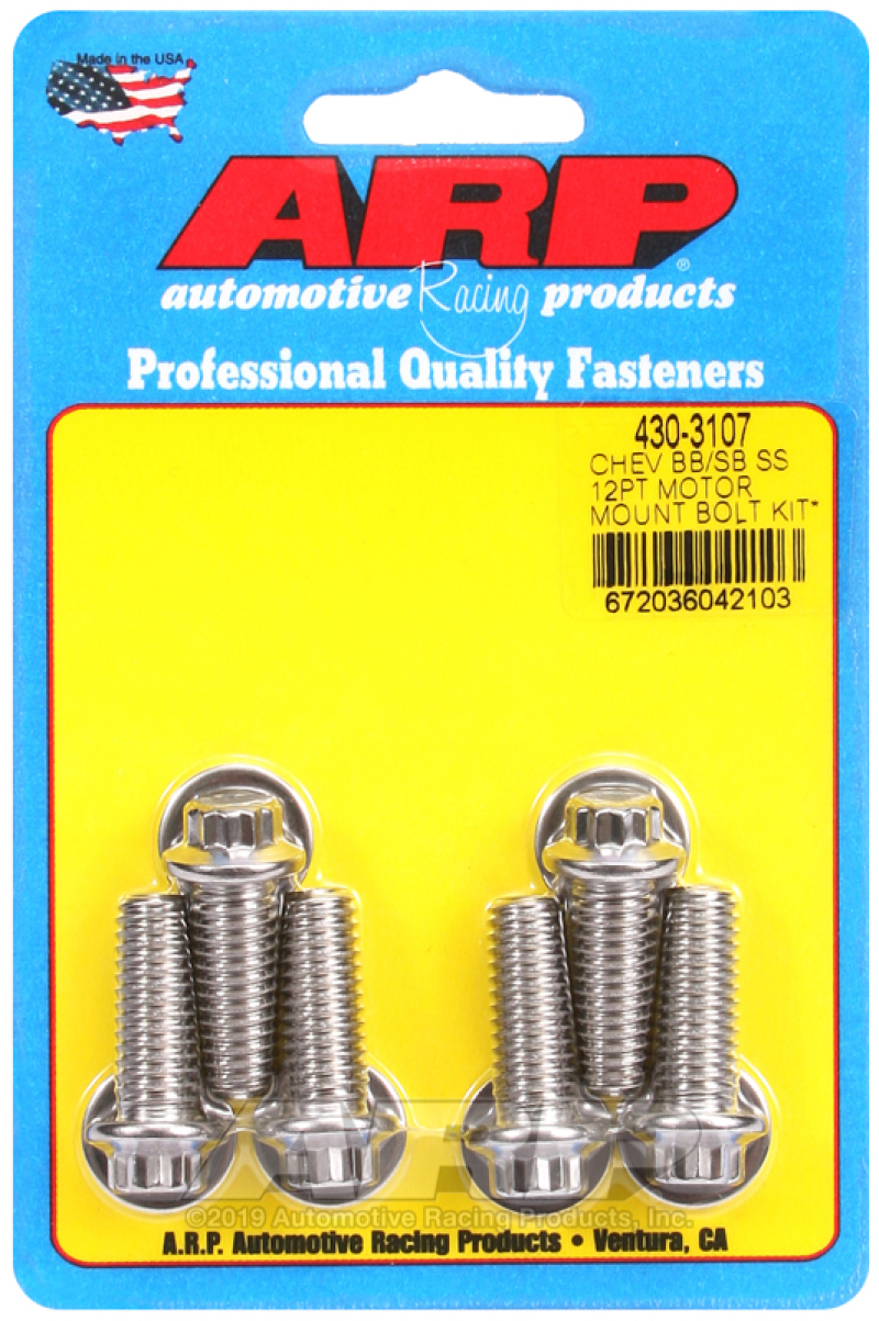 ARP Motor Mount Bolt Kits