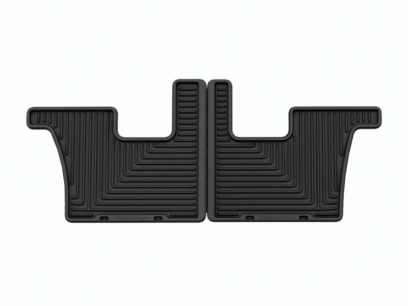 WT Rubber Mats - Rear - Blk