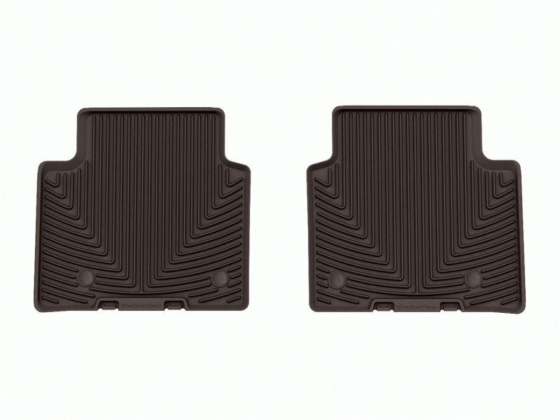 WT Rubber Mats - Rear - Cocoa