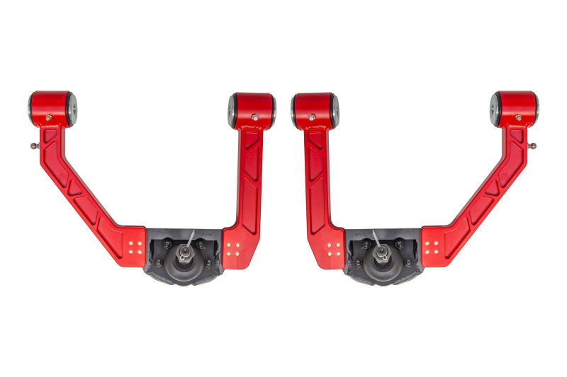 UMI Performance 15-25 Ford F-150 Adjustable Upper A-Arm Kit - Red