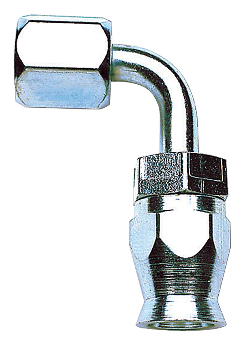 Russell Performance -8 AN Endura PowerFlex Power Steering 90 Degree Hose Ends thumbnail 5