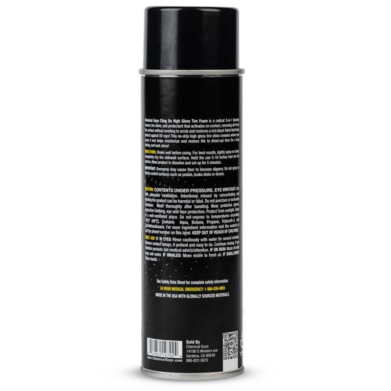 Chemical Guys Cling-On High Gloss Tire Foam (Aerosol)