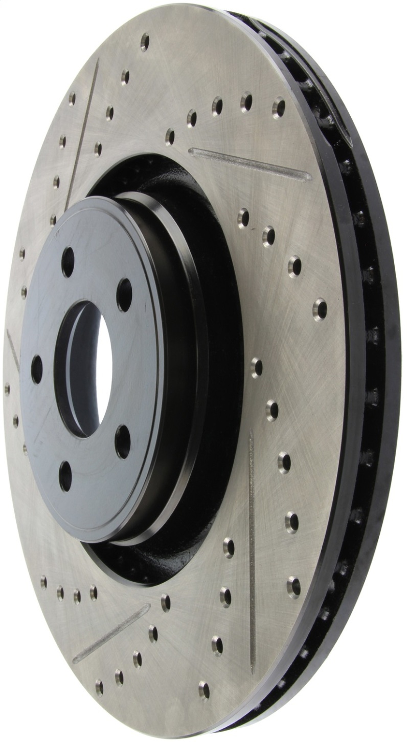 StopTech 14+ Ford Focus ST w/ 335mm Brakes Front Right Slotted & Drilled Rotor thumbnail 5