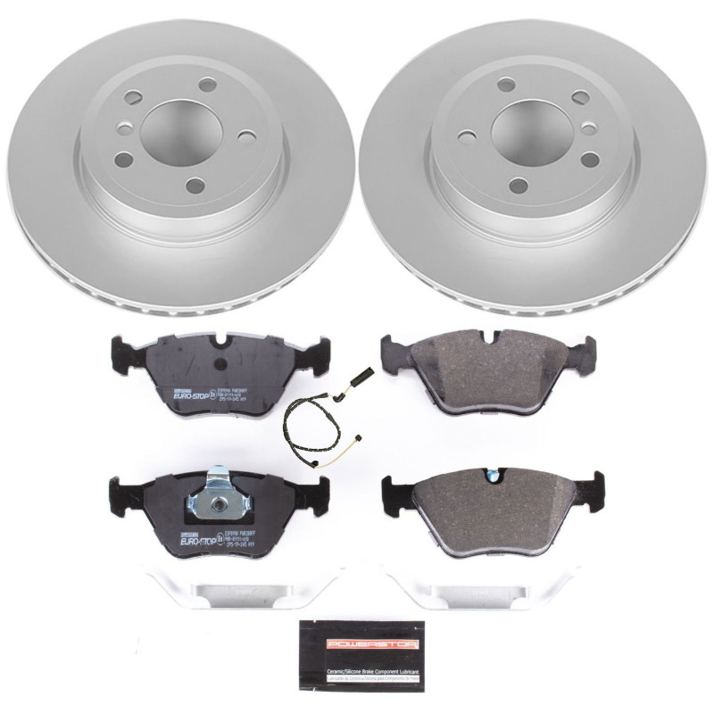 Power Stop 04-10 BMW X3 Front Euro-Stop Brake Kit thumbnail 2