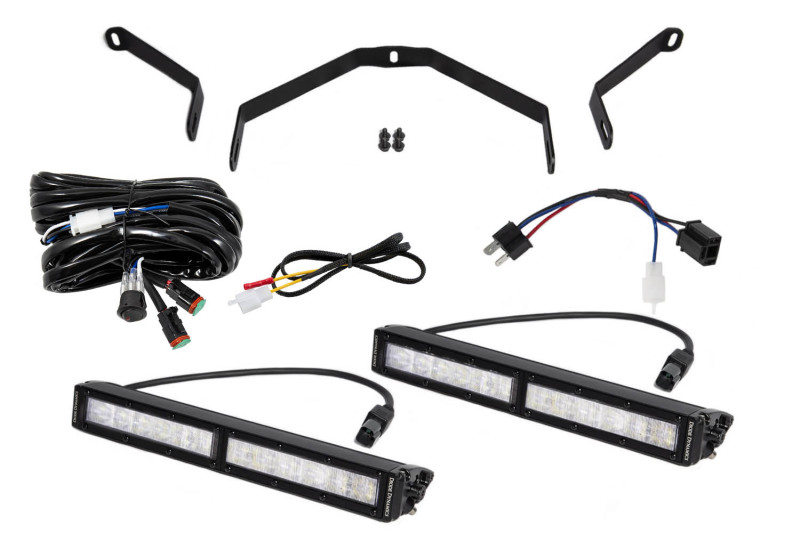 Diode Dynamics 14-21 Toyota Tundra SS12 Driving Light Kit - White Wide thumbnail 3