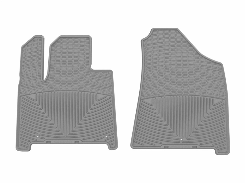 WT Rubber Mats - Front - Grey