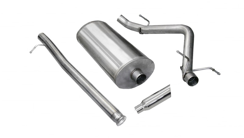 Corsa dB Cat-Back Exhaust Systems for 2009-2013 SIERRA 1500, SILVERADO 1500 - 24902 System, dB, Sport, Cat-back, One, Stainless Steel, Natural, Chevy, GMC, 4.8L, 5.3L, Kit thumbnail 6