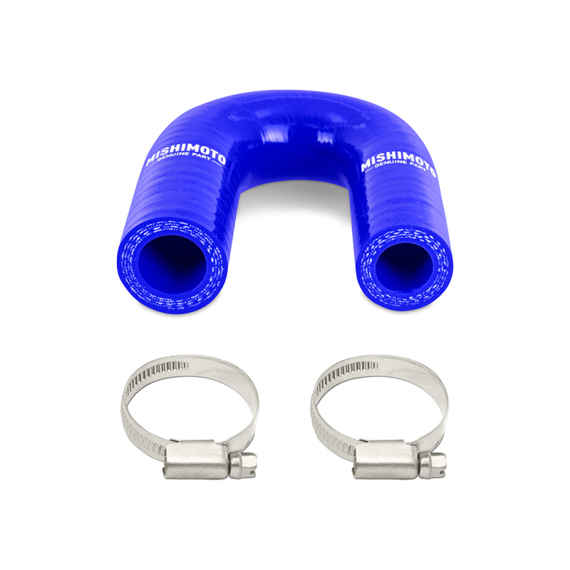 Silicone GM LS V8 Heater Core Bypass Hose, Blue