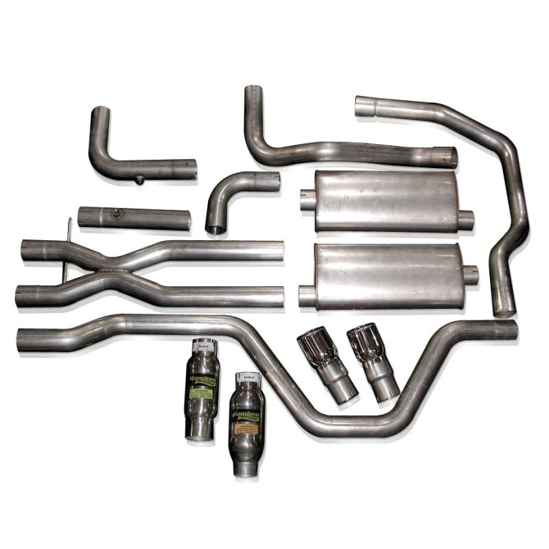 Stainless Works Chevy SSR 2003-2006 Exhaust True Dual Catted thumbnail 4