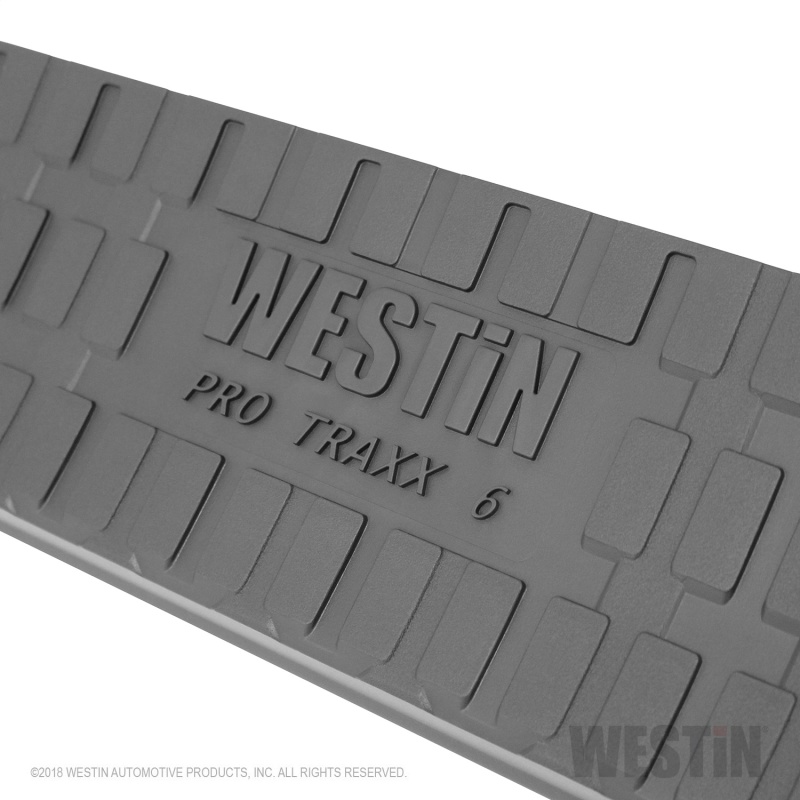 Westin 19-22 Chevrolet Silverado 1500 CC PRO TRAXX 6 Oval Nerf Step Bars - SS thumbnail 6