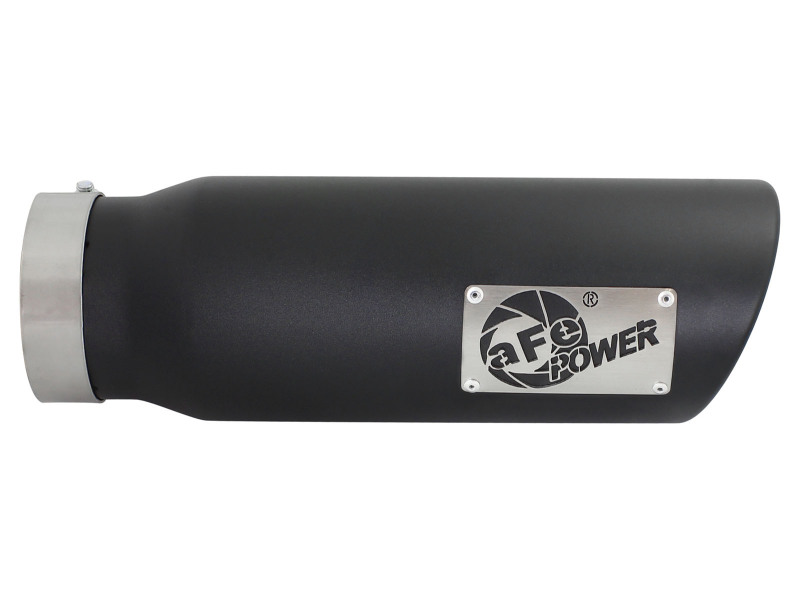 aFe Diesel Exhaust Tip Bolt On Black 4in Inlet x 5in Outlet x 15in thumbnail 8