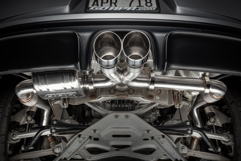 APR 17-25 Porsche Boxster/Cayman 718 (982) 2.0T/2.5T Catback Exhaust Left Muffler
