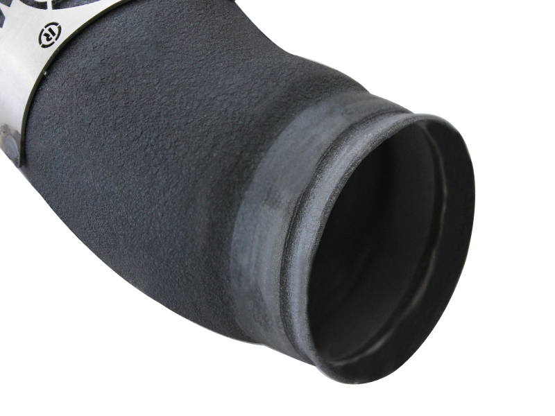 BladeRunner 3 IN Aluminum Hot Charge Pipe Black