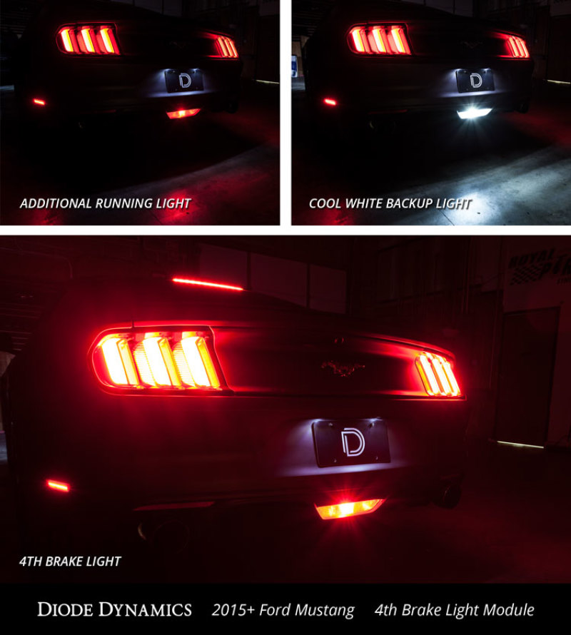 Diode Dynamics 15-21 Ford Mustang 4th Brake Light thumbnail 4