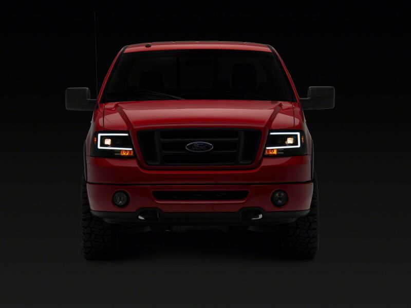 Raxiom 04-08 Ford F-150 Axial Series Projector Headlights- Black Housing- Clear Lens thumbnail 5