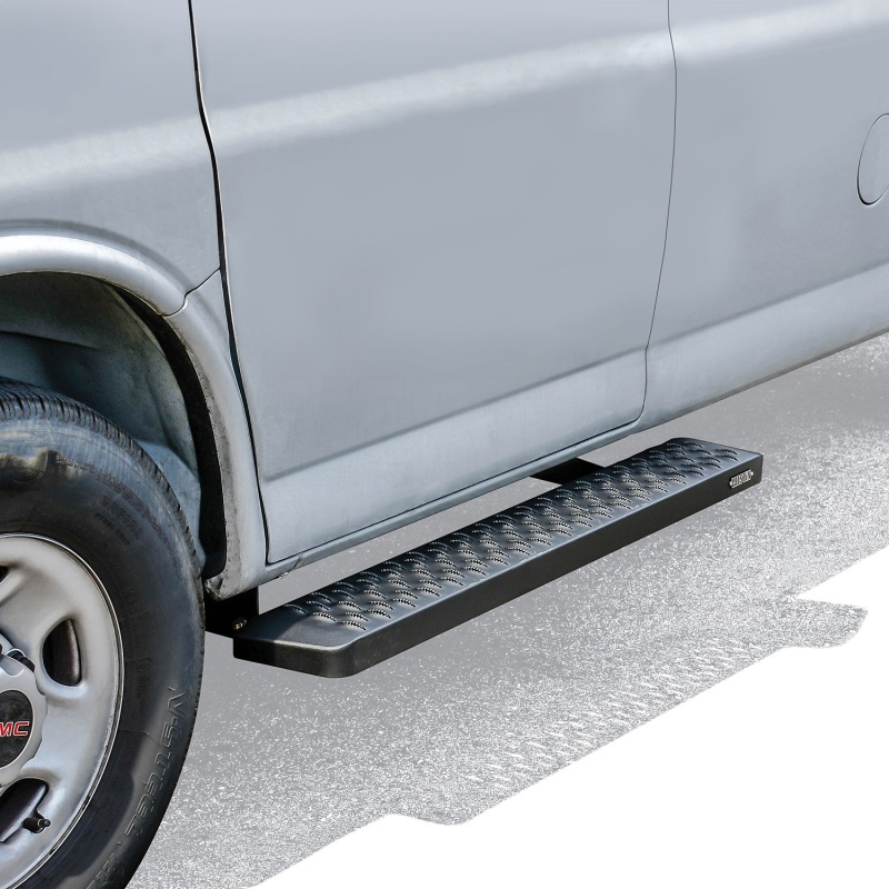 Westin Automotive - Running Boards, Nerf Bars and Rock Sliders for 2014-2025 PROMASTER 1500, 2500, 3500 27-80075 Grate Steps Ram, ProMaster 15/25/3500 2014-23 (36" DSide 97" PSide), Text Black thumbnail 8