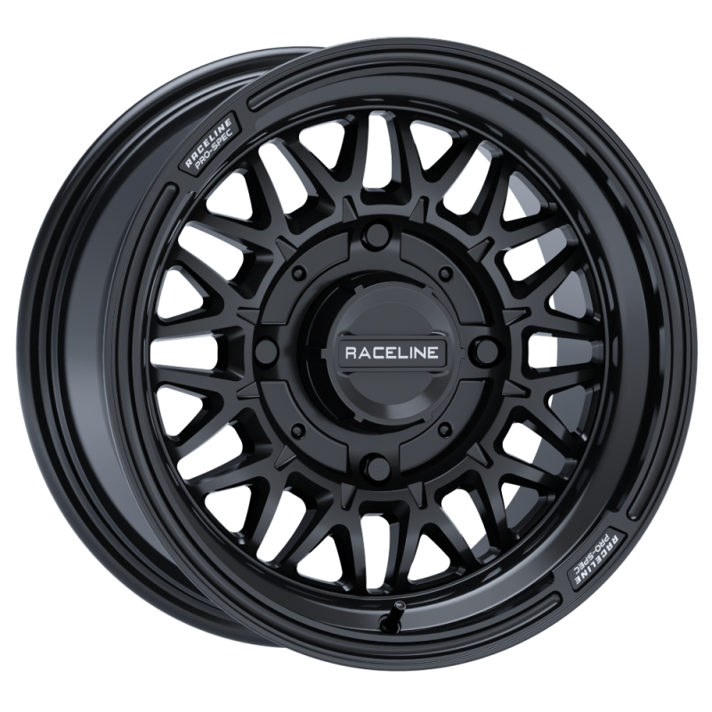 Raceline A13GB Omega 15x10in/4x137 BP / 0mm Offset /110.18mm Bore - Gloss Black Wheel thumbnail 2