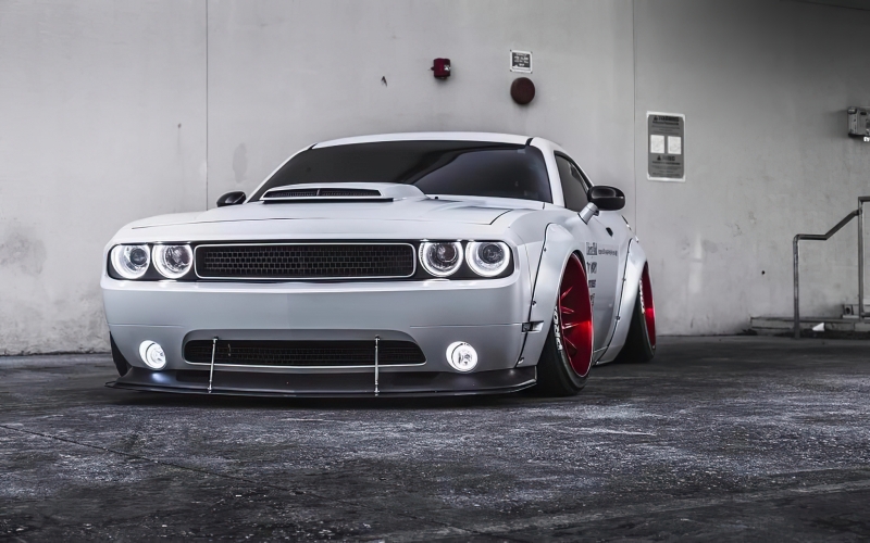 Oracle 0814 Dodge Challenger Dynamic Surface Mount Headlight/Fog Light Halo Kit COMBO
