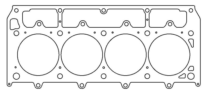 Cometic GM LSX McLaren 4.185in Bore .051 inch MLS Head Gasket - Left thumbnail 9