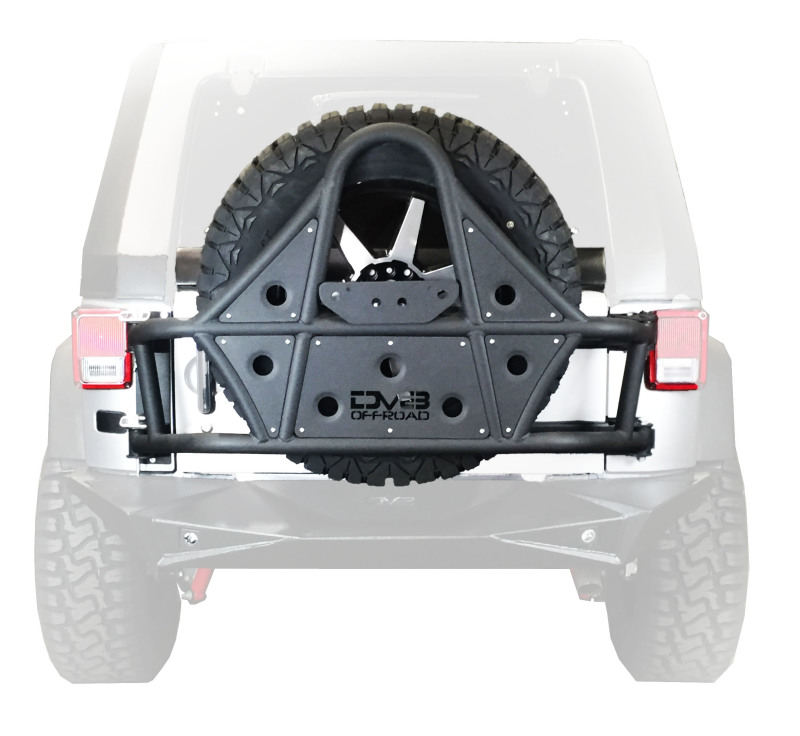 07-18 Jeep Wrangler Body Mounted Tire Carrier - Image 2