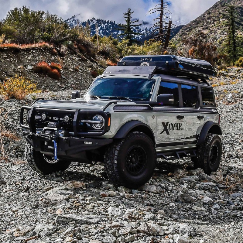 Westin 21-23 Ford Bronco (Excl. Bronco Sport) w/ XTS Front Bumper Brush Guard - Textured Black thumbnail 6