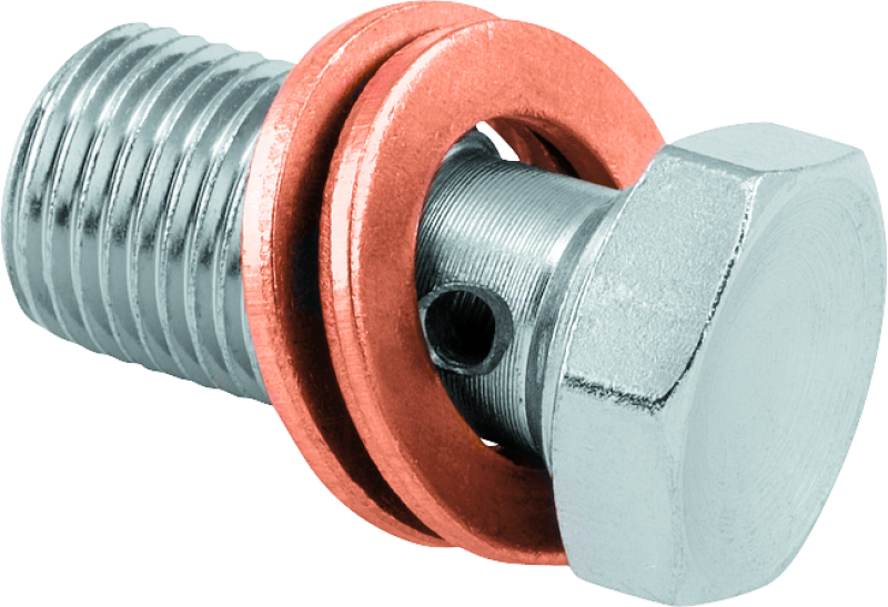 Twin Power Stainless Brake Fitting 7/16 Inch Banjo Bolt thumbnail 2