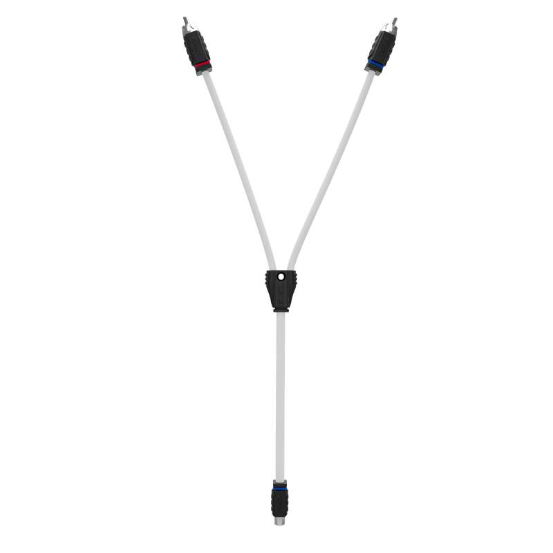 DS18 Marine Grade Tinned Copper OFC RCA Wires 1 Female to 2 Male Splitter